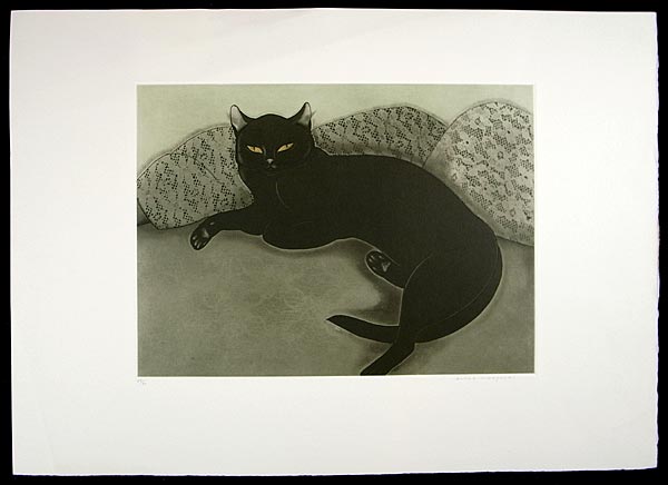 小林ドンゲ「黒き猫」