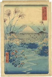 冨士三十六景 甲斐大月の原