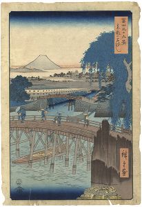 冨士三十六景 東都一石ばし