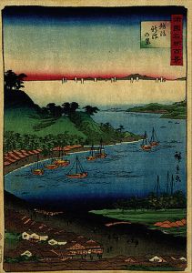 諸国名所百景　越後新潟の景
