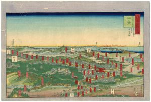 貞秀「大日本國郡名所　陸奥國宮城郡　仙台」