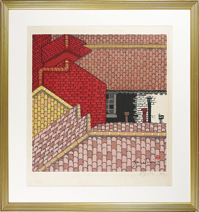 Sekino Junichiro “Roofs at Venice (Italy)”