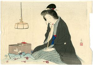 鏑木清方「木版口絵　」