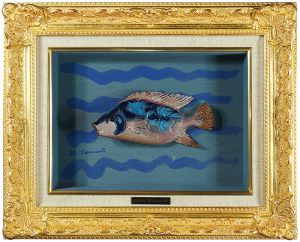 富永直樹「魚シリーズ ”福”」