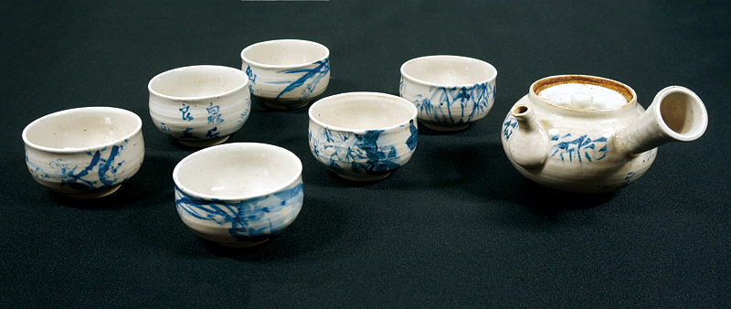 Masamune Tokusaburo “Hand Painted Decorative Japanese Tea Set”