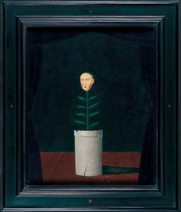 河原朝生「花の男」