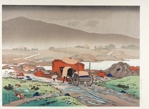 Rain at Yabakei Valley, Kyushu【Reproduction】	