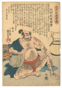 太平記英雄傳　志村政蔵勝豊