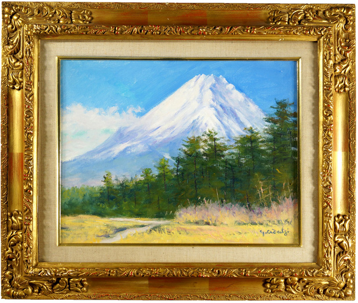 Adachi Genichiro “Spring Mt.Fuji, Pure Forest of Harimomi in Oshino”