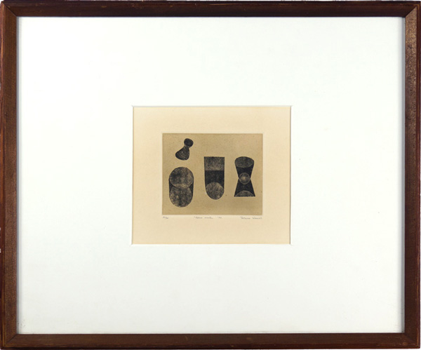 駒井哲郎「Nature Morte（静物）」