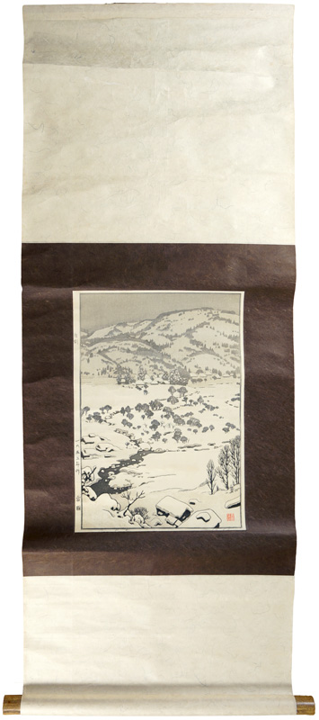吉田遠志「雪国」