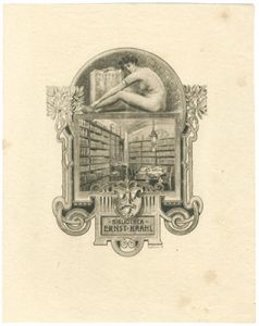 エルンスト・クラ―ル「蔵書票」