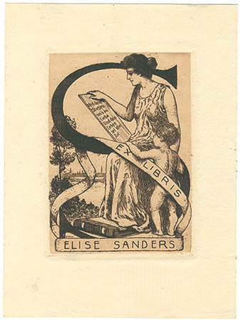 Fritz&nbsp;Mock “Ex Libris”