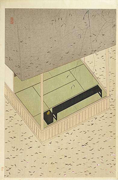 小村雪岱「落葉」