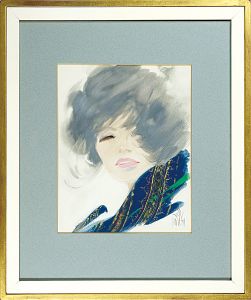 自筆画　風