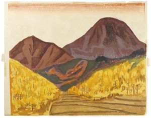 武田由平「耶馬溪木ノ子岳」