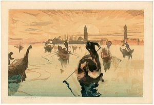 Frank Brangwyn / Golden Morning, Venice