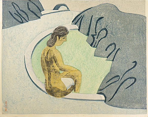 Maekawa Senpan “Hot Spring”