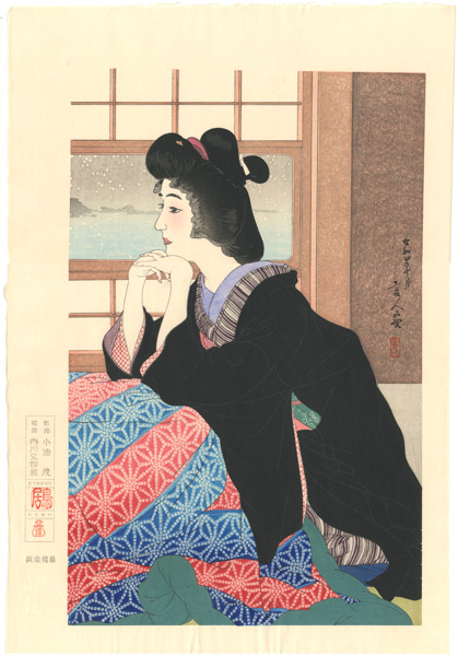 鳥居言人「雪」