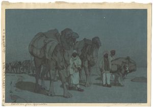 Caravan from Afghanistan on a Moonlit Night