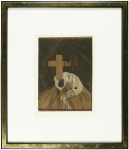 Onchi Koshiro / Christ and the Virjin Mary