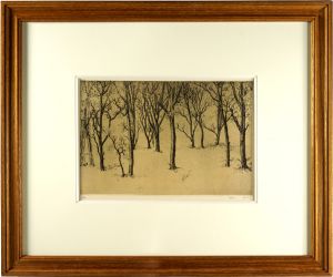 駒井哲郎「樹木」