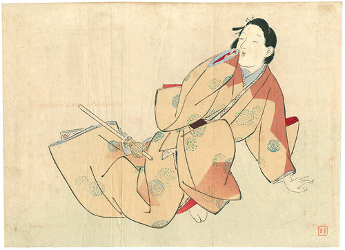 梶田半古「木版口絵」