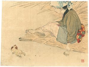 梶田半古「木版口絵」