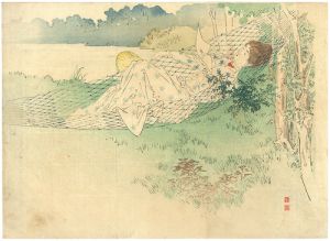 梶田半古「木版口絵」