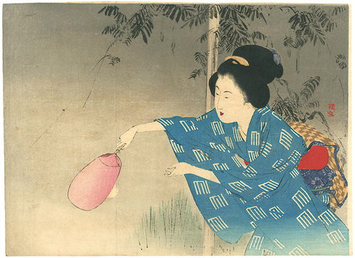 武内桂舟「木版口絵」