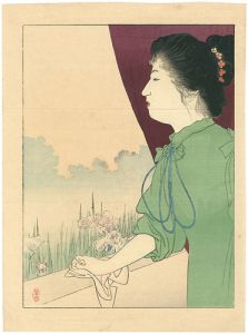 梶田半古「木版口絵」