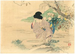 梶田半古「木版口絵」