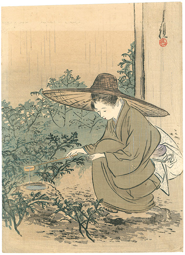 尾形月耕「木版口絵」