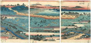 広重初代「東都名所飛鳥山全図」