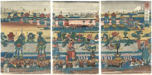 貞重「神田大明神御祭図」