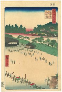 広重初代「名所江戸百景　筋違内八ツ小路」