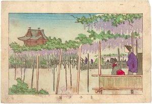 東京真画名所図解　亀井戸藤
