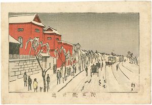 東京真画名所図解　浅草蔵前通