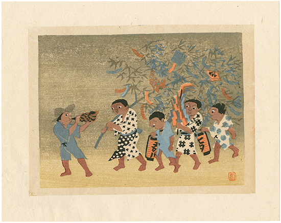守洞春「飛騨の七夕祭り」