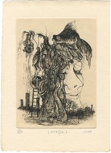 古沢岩美「『詩画集　聖なる淫者の秋』より」