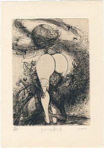 古沢岩美「『詩画集　聖なる淫者の秋』より」
