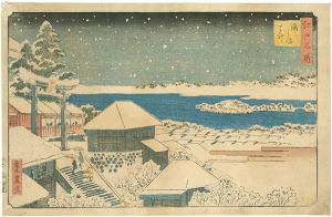 重宣「江戸名所 湯しま天神」