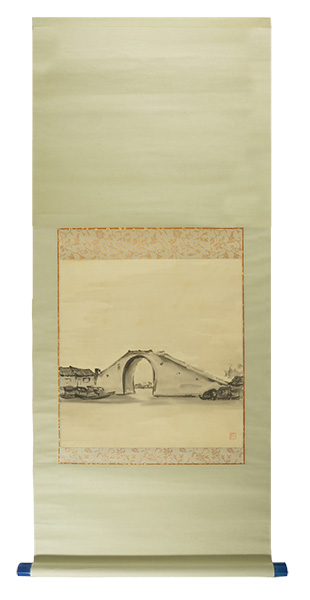 中澤弘光「楓橋夜泊（中国蘇州）」