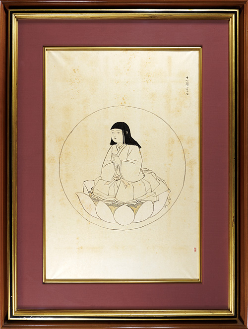 小村雪岱「戦国童子菩提図模写」
