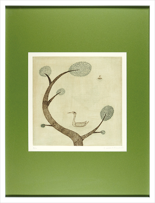 Minami Keiko “Arbre,oiseau et bateau”