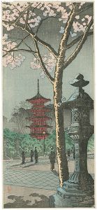 高橋松亭（弘明）「上野東照宮」