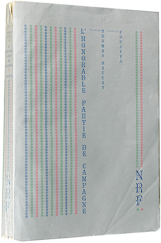 “L'honorable partie de campagne” トーマス・ローカ著 藤田嗣治（レオナール・フジタ）挿画