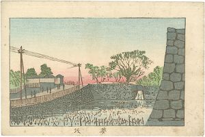 東京真画名所図解　葵坂