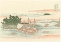 Eight Views of Edo / Sailboat ......