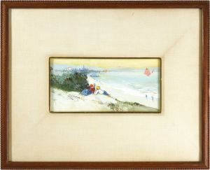 川村清雄「自筆画 外国風景」